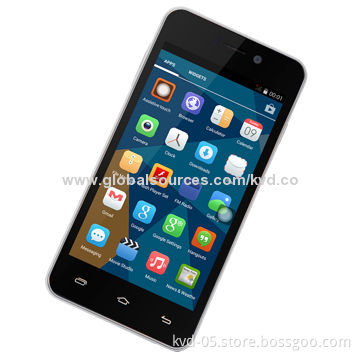 Touch Screen Mobile Phone with Android 4.4, Quad-core 1.3GHz 4.5 QHD IPS